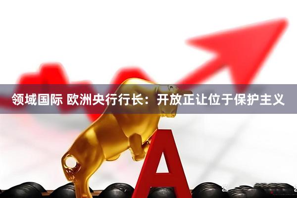 领域国际 欧洲央行行长：开放正让位于保护主义
