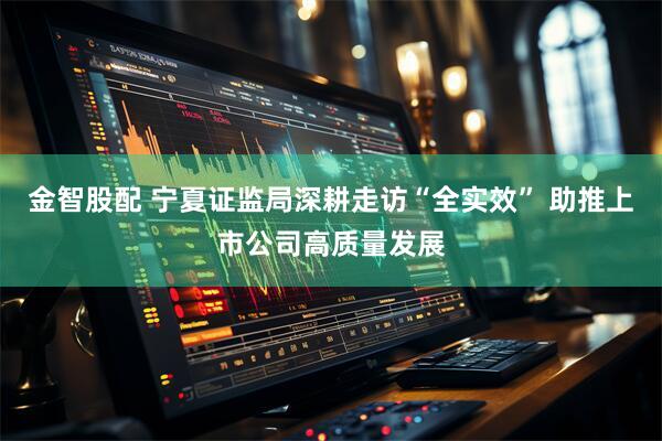金智股配 宁夏证监局深耕走访“全实效” 助推上市公司高质量发展