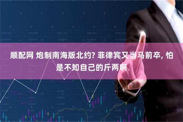 顺配网 炮制南海版北约? 菲律宾又当马前卒, 怕是不知自己的斤两啊