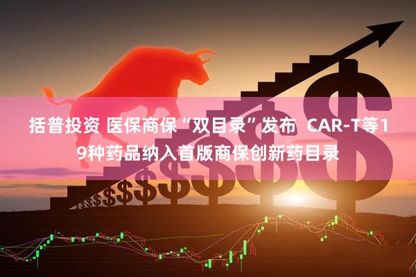 括普投资 医保商保“双目录”发布 CAR-T等19种药品纳入首版商保创新药目录